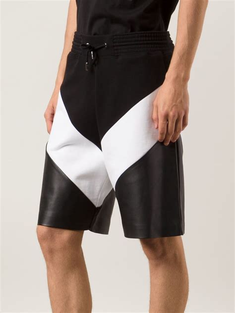 givenchy stripe leggings men|Givenchy men's shorts.